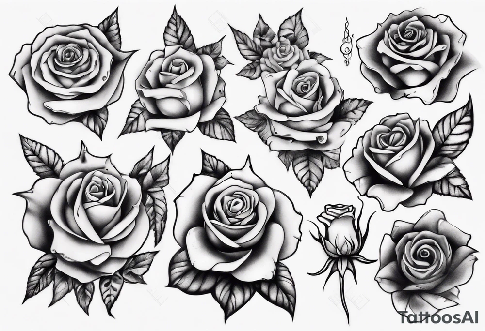 rosa tattoo idea
