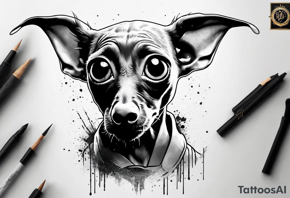 Dobby from harry potter tattoo idea