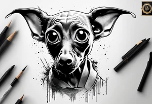 Dobby from harry potter tattoo idea