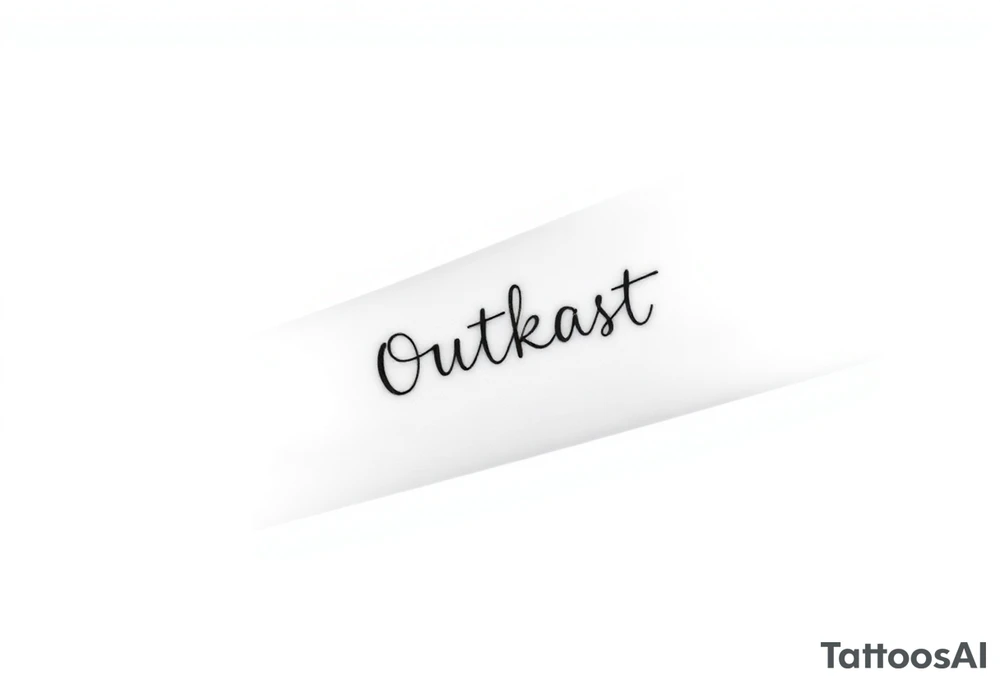 music group Outkast simple tattoos tattoo idea