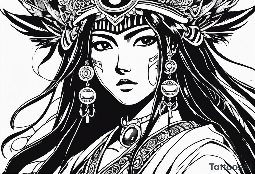 Princess momonoke tattoo idea