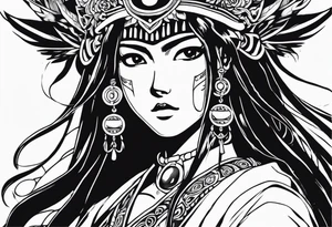 Princess momonoke tattoo idea