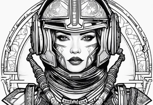 Love, Death & Robots, star wars, mandalorian tattoo idea