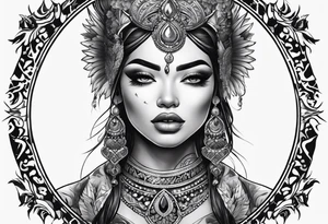 Leilah tattoo idea