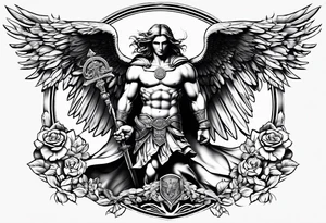 St michael tattoo idea