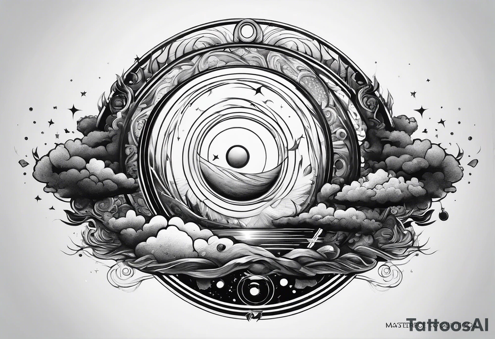 A wormhole tattoo idea
