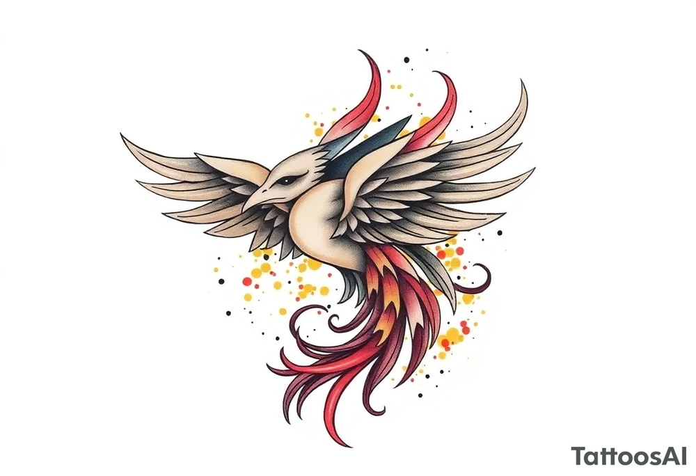 A tatuagem deve expressar força, liberdade e conexão com a multiplicidade da vida, incorporando elementos abstratos e fluidos, com linhas que sugiram movimento e transformação contínua. Evite clichês e busque um design original e significativo. Utilize técnicas de miimalismo, pontilhismo e aquarela. tattoo idea