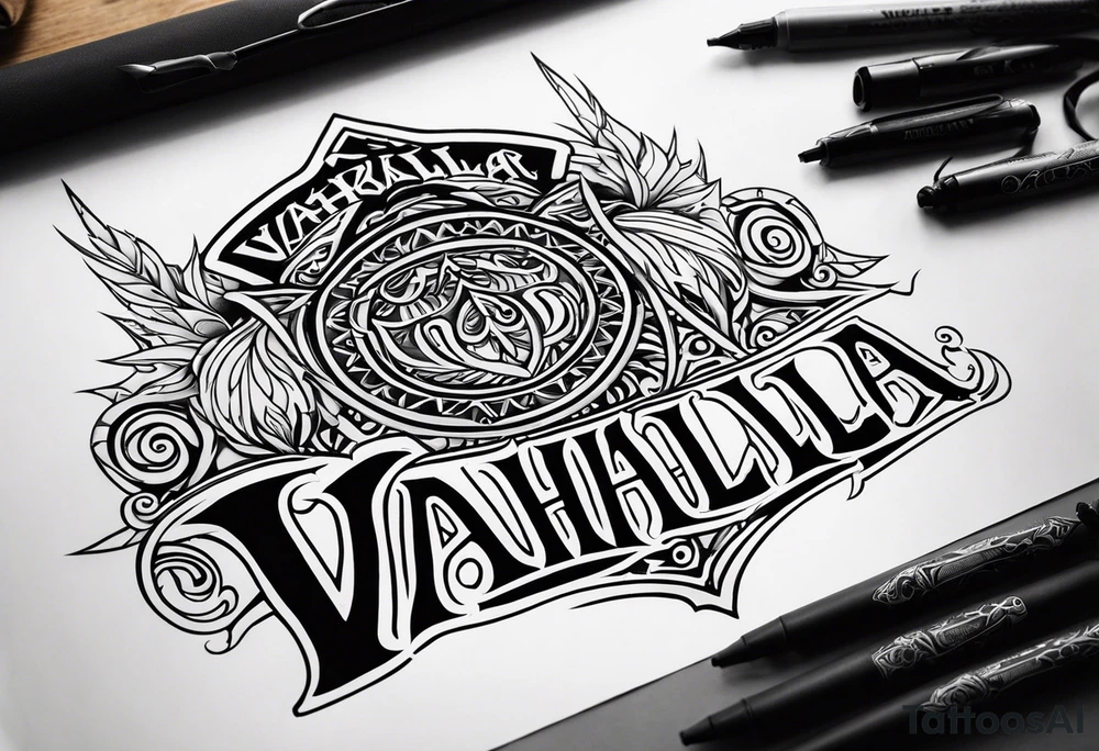 Valhalla tattoo idea