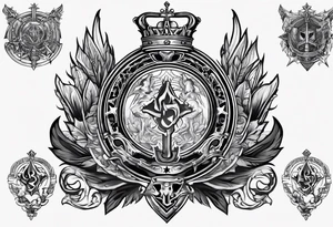 Warhammer inquisitorial seal tattoo idea