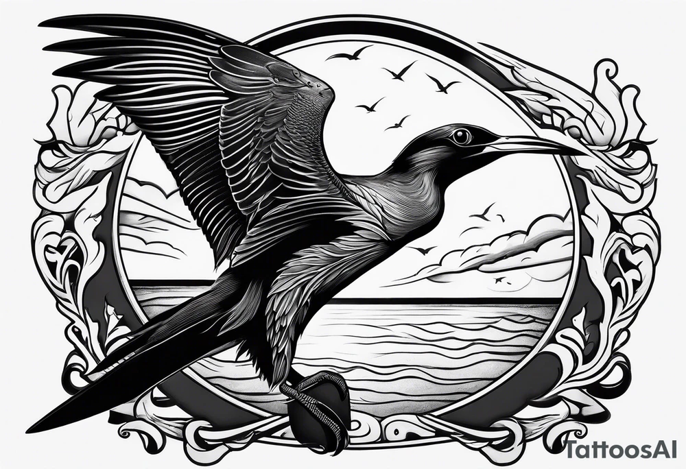 Frigate bird tattoo idea