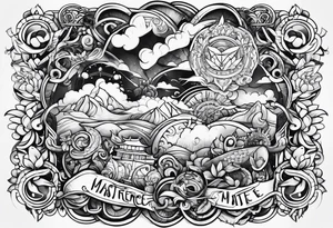 all about friendship tattoo idea