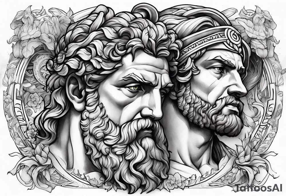 Greek gods tattoo idea