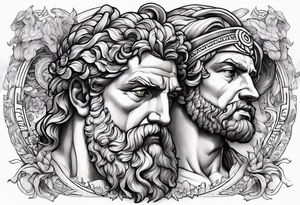 Greek gods tattoo idea