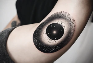 wormhole tattoo idea
