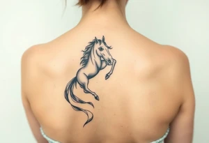 Lost Horse kite rip mum tattoo idea