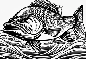 walleye tattoo idea