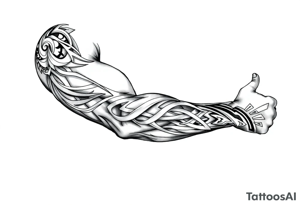 Tribal tattoo idea