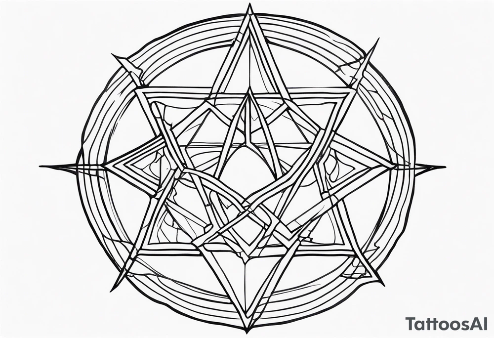 Witchy tattoo idea