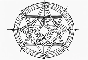 Witchy tattoo idea