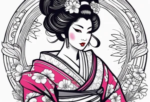 Geisha tattoo idea