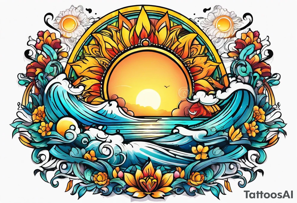Sunshine tattoo idea