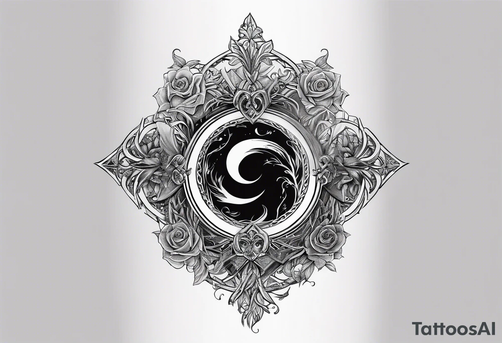 Lord of the rings forearm tattoo idea