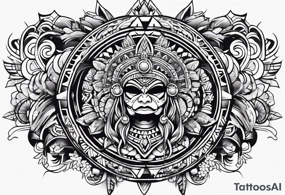 sleeve. Aztec tattoo idea