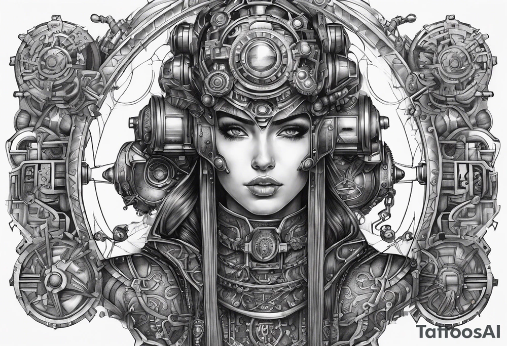 Adeptus Mechanicus tattoo idea