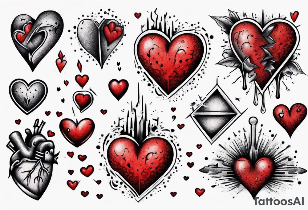 heartbreak tattoo idea