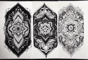 Genera un tatuaje que 
representa la persistencia tattoo idea