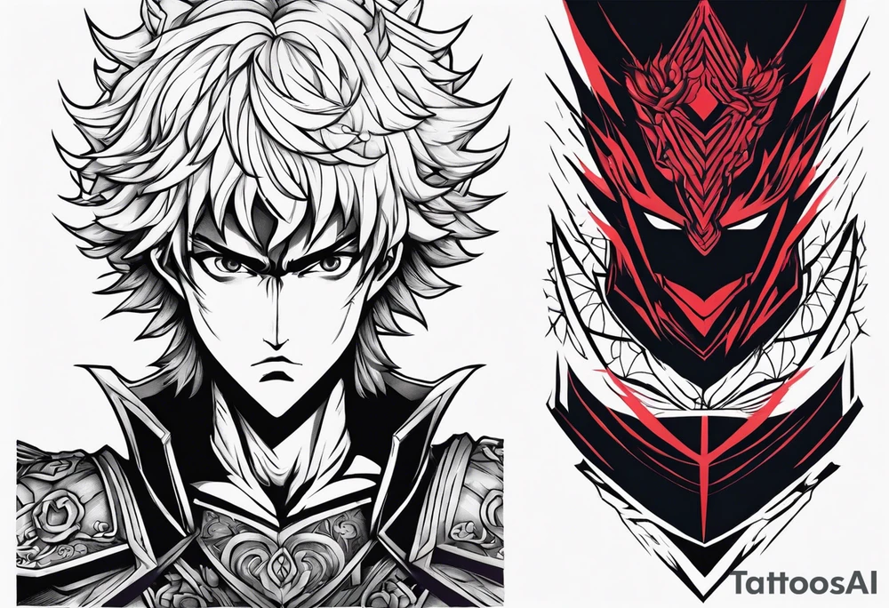 Berserk anime cursed mark tattoo idea