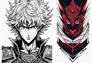 Berserk anime cursed mark tattoo idea