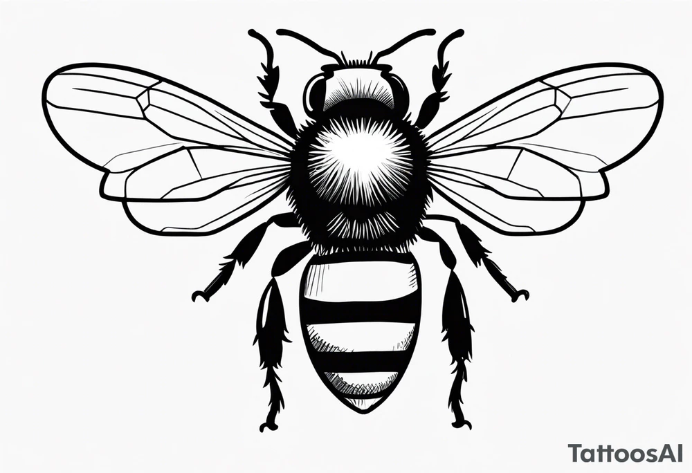 bumble bee tattoo idea