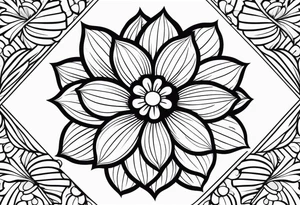 Flor de cerejeira tattoo idea