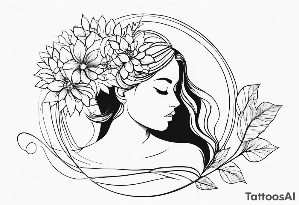 Inspired by the Camus quote “In the depth of winter, I finally learned that within me there lay an invincible summer.” Feminine. Fine line. Small tattoo idea