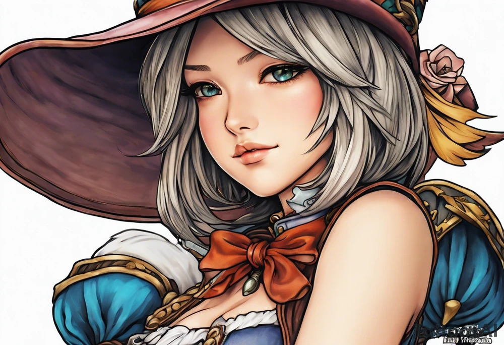 Beatrix from Final Fantasy IX tattoo idea