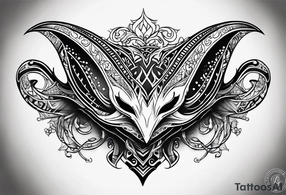 Manta ray band tattoo tattoo idea