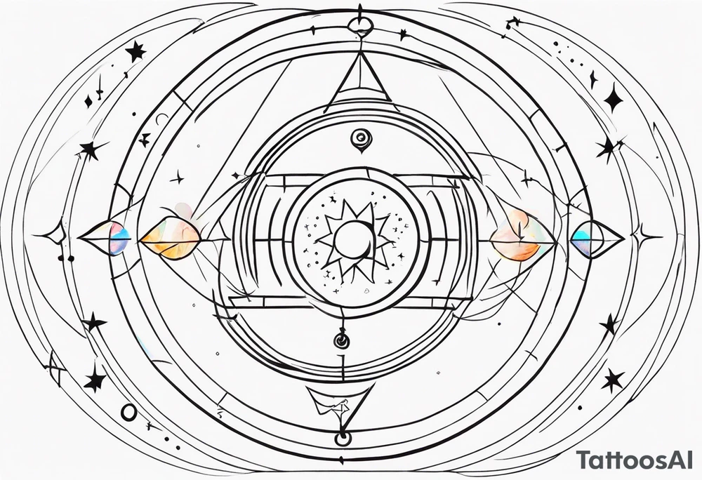 Astrology, Gemini, Natal Chart, angelic, soul mates, vision, planetary, third eye, armband tattoo idea
