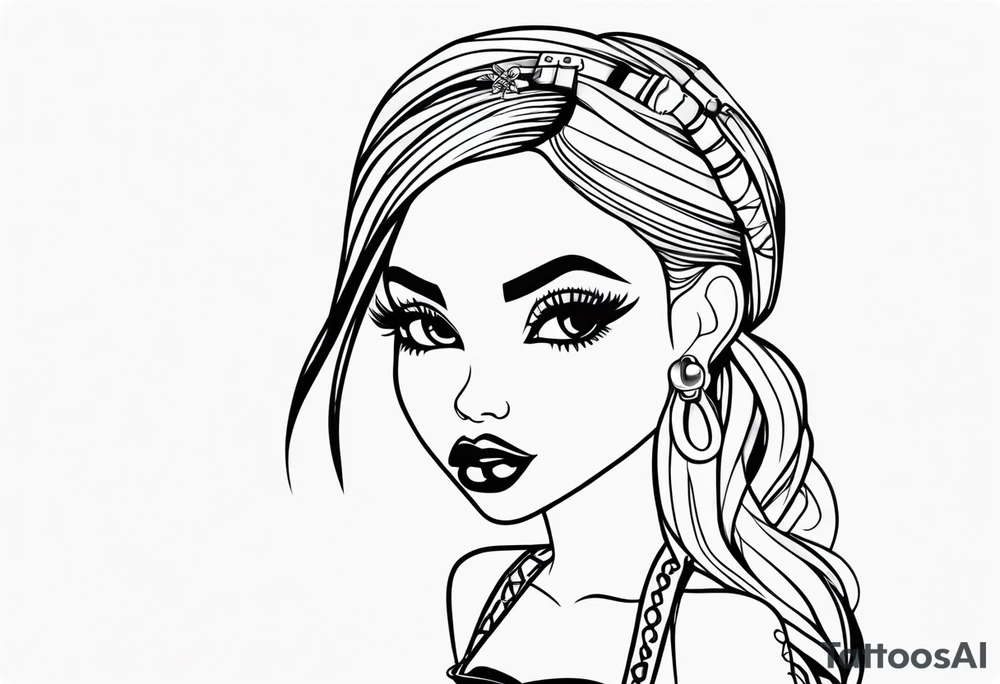 Bratz doll tattoo idea