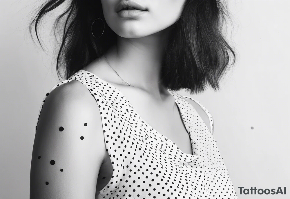 ✔️ with dots tattoo idea