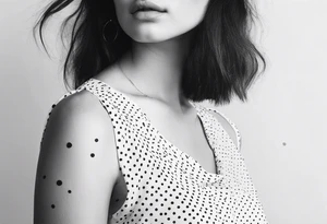 ✔️ with dots tattoo idea