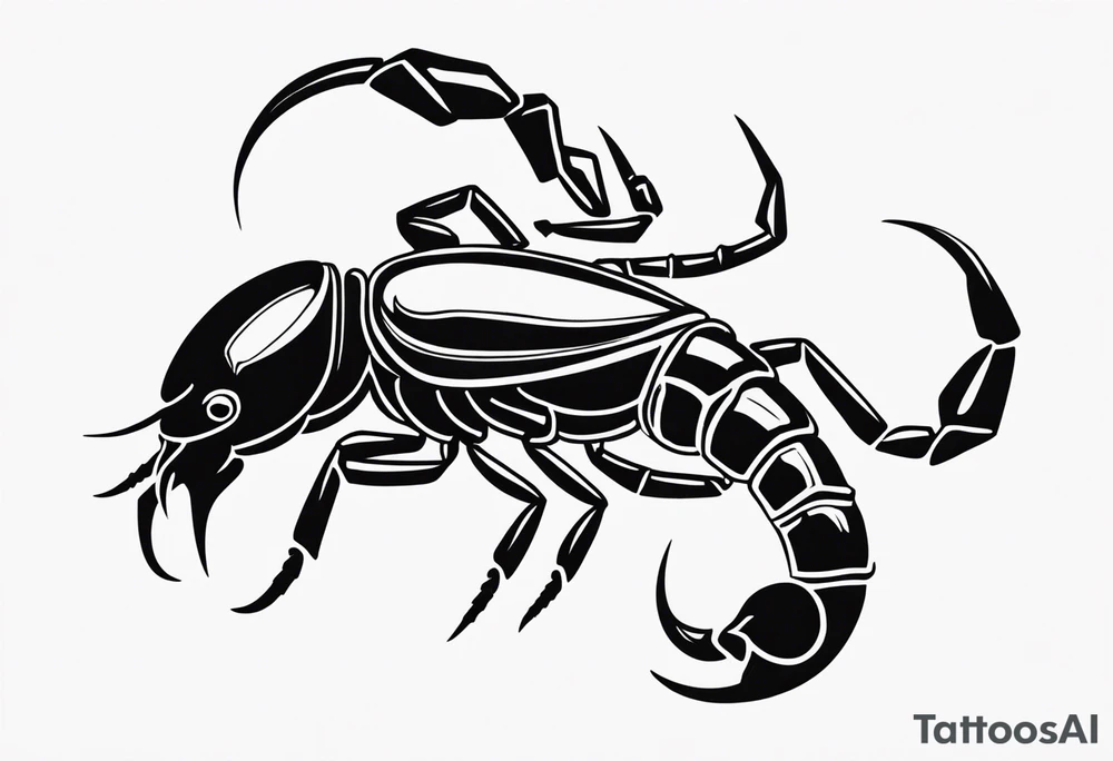 scorpion tattoo idea