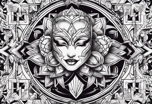 Laugh now cry later tattoo idea