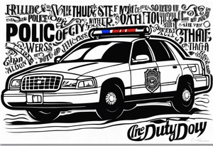 Police office  killed in the line of duty as a police officer. 9/12/2006 Eddie Thomas tattoo idea