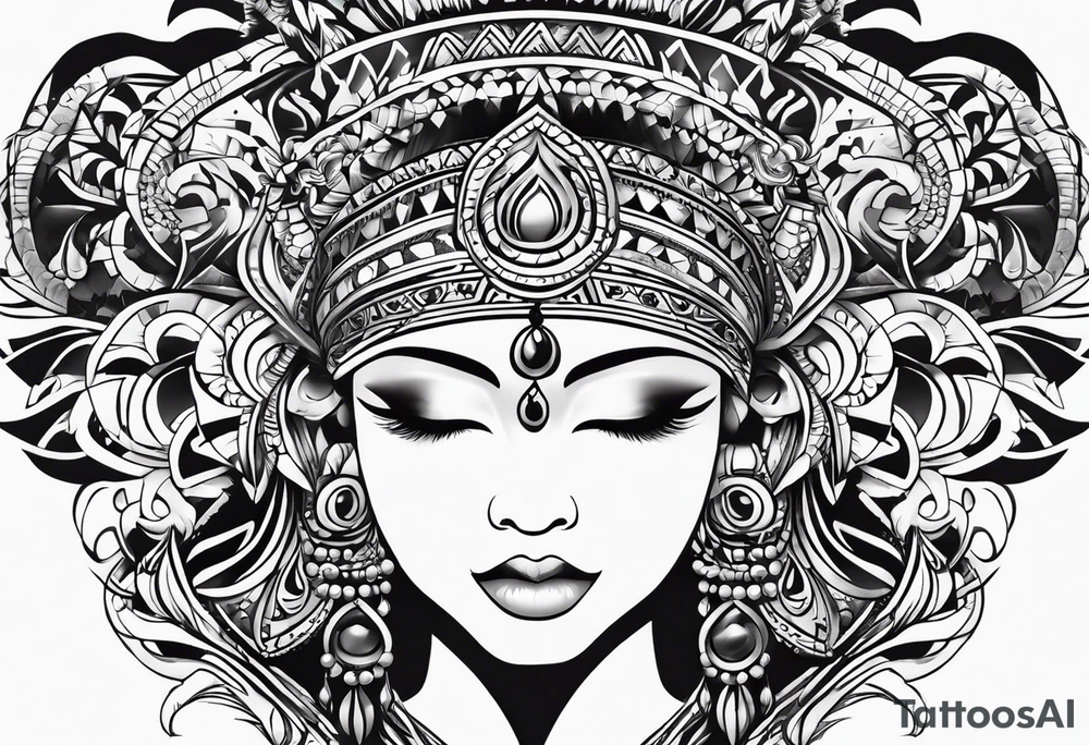 Tribal band tattoo idea