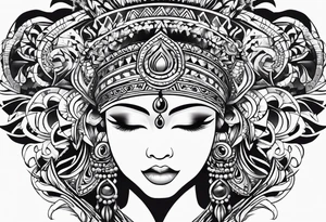 Tribal band tattoo idea