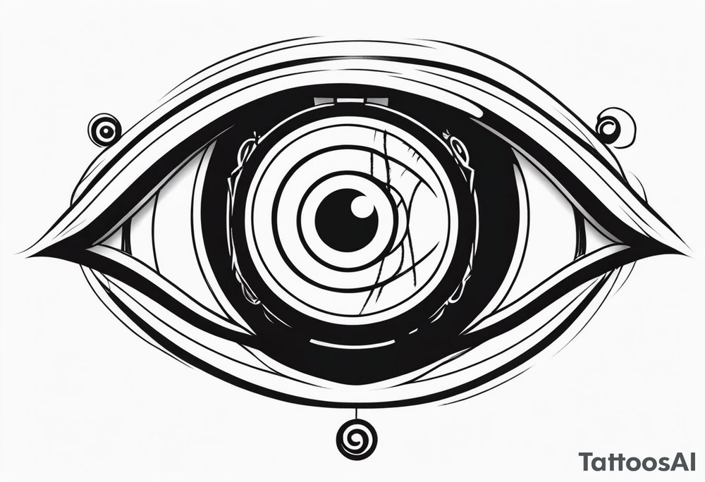 Sharingan eyes tattoo idea