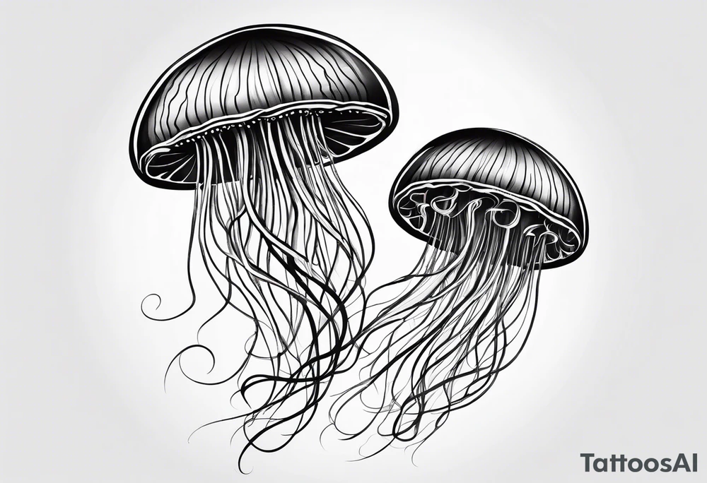 Jellyfish tattoo idea