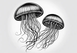 Jellyfish tattoo idea