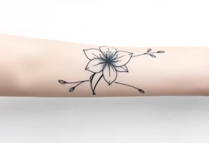 Flower that represents a he birth months april tattoo idea